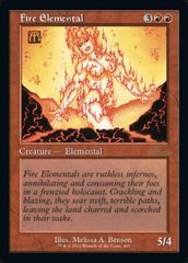 Fire Elemental (Retro Frame)