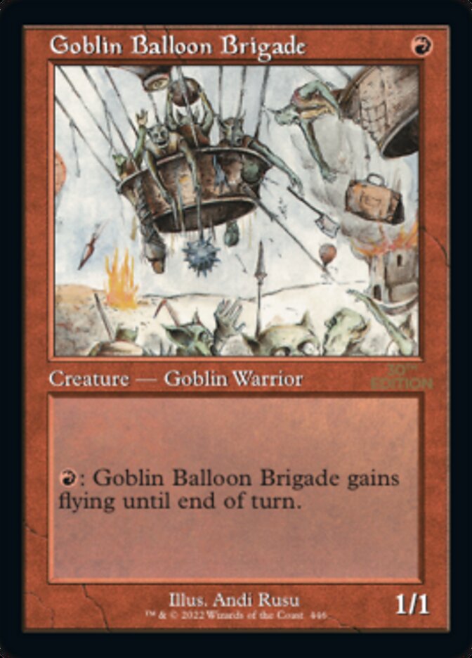 Goblin Balloon Brigade - Retro Frame