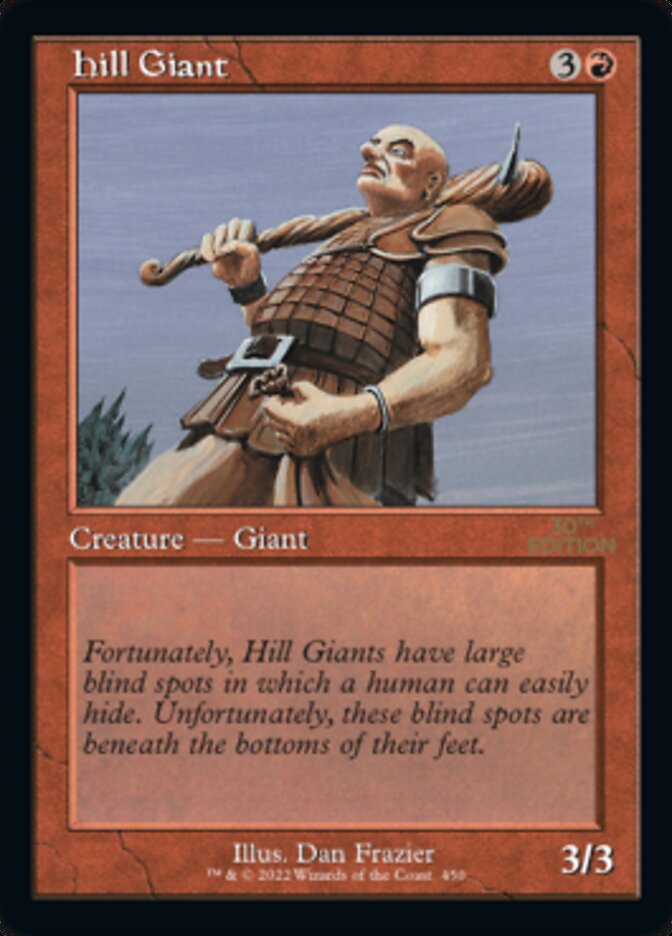 Hill Giant - Retro Frame