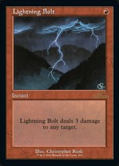 Lightning Bolt (Retro Frame)