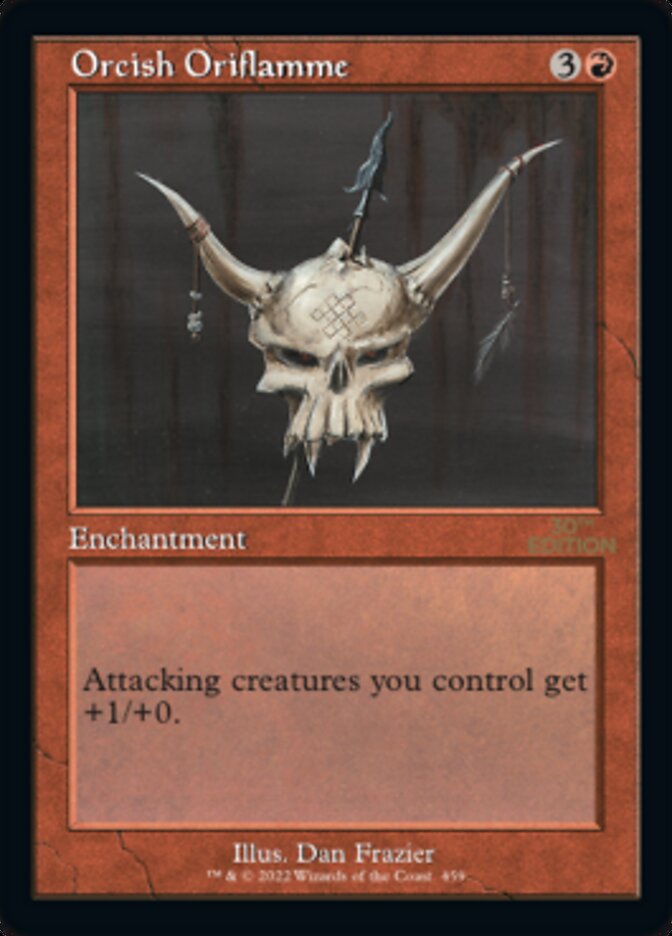 Orcish Oriflamme - Retro Frame