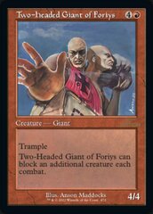 Two-Headed Giant of Foriys (Retro Frame)