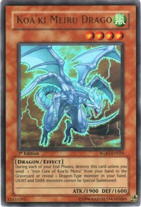 Koaki Meiru Drago - RGBT-EN024 - Ultra Rare - Unlimited Edition