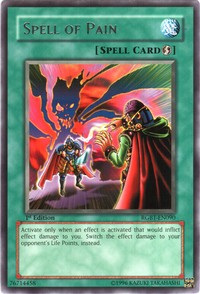 Spell of Pain - RGBT-EN090 - Rare - Unlimited Edition