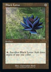 Black Lotus (Retro Frame)