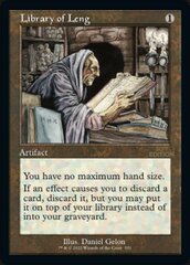 Library of Leng - Retro Frame