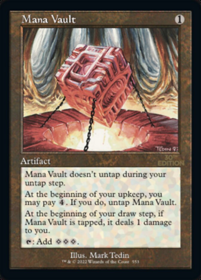 Mana Vault - Retro Frame