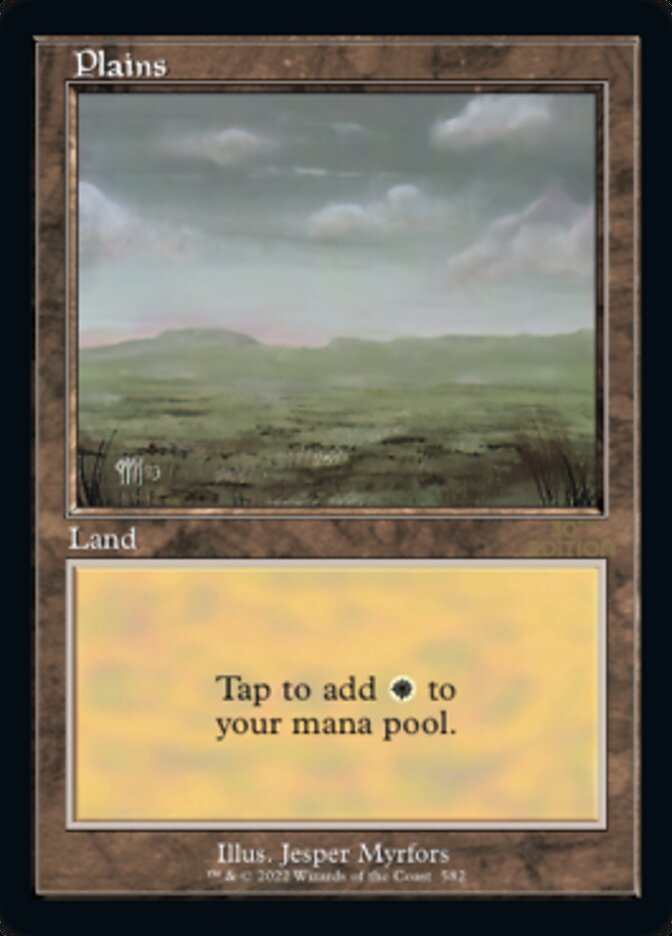 Plains (582) - Retro Frame