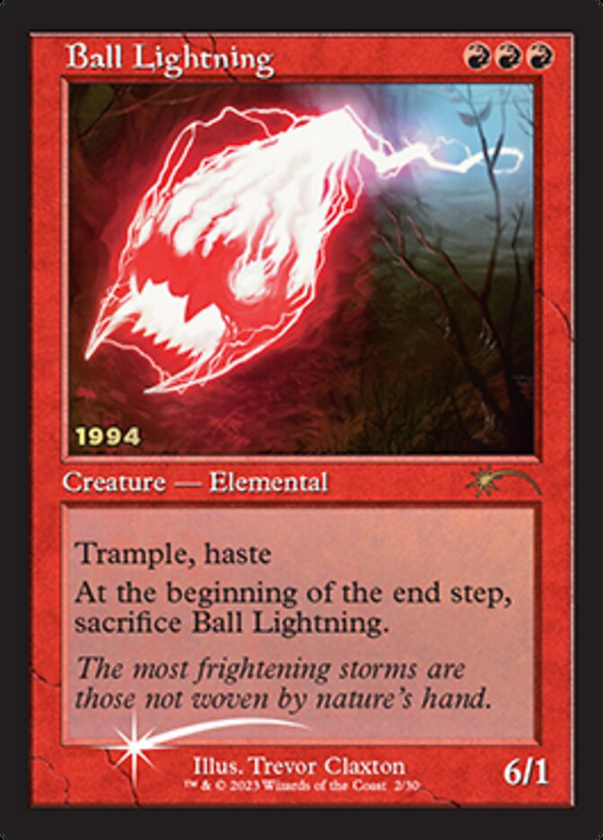 Ball Lightning - 30th Anniversary Foil