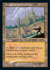 Temple of the False God - Foil (30th Anniversary Play Promos)