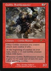 Goblin Rabblemaster - Foil