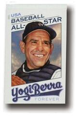 First-Class Forever Stamp - Imperforate Yogi Berra