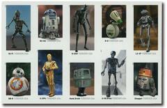 First-Class Forever Stamps - Imperforate Star Wars Droids