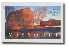 First-Class Forever Stamp - Imperforate Missouri Statehood