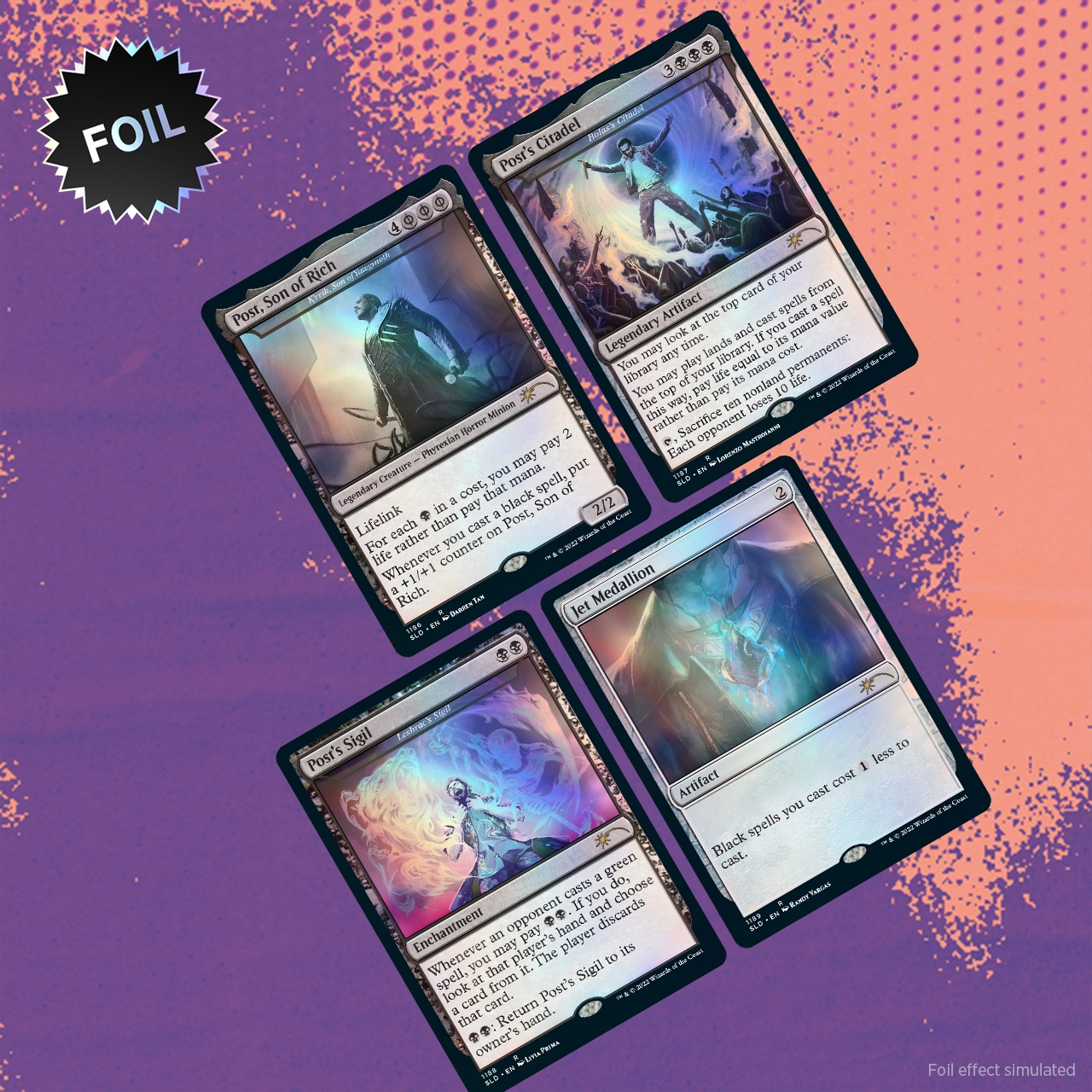 Secret Lair - Secret Lair x Post Malone: Backstage Pass Foil Edition