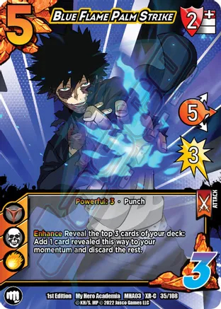 Blue Flame Palm Strike (XR)