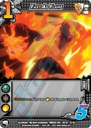 Fast as Flame (XR) - 1st Edition