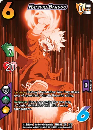 Katsuki Bakugo (Serial Numbered)