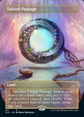 Fabled Passage ~~ Borderless (471) - Galaxy Foil