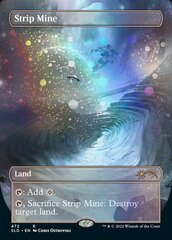 Strip Mine (Borderless) (Galaxy Foil) - Foil