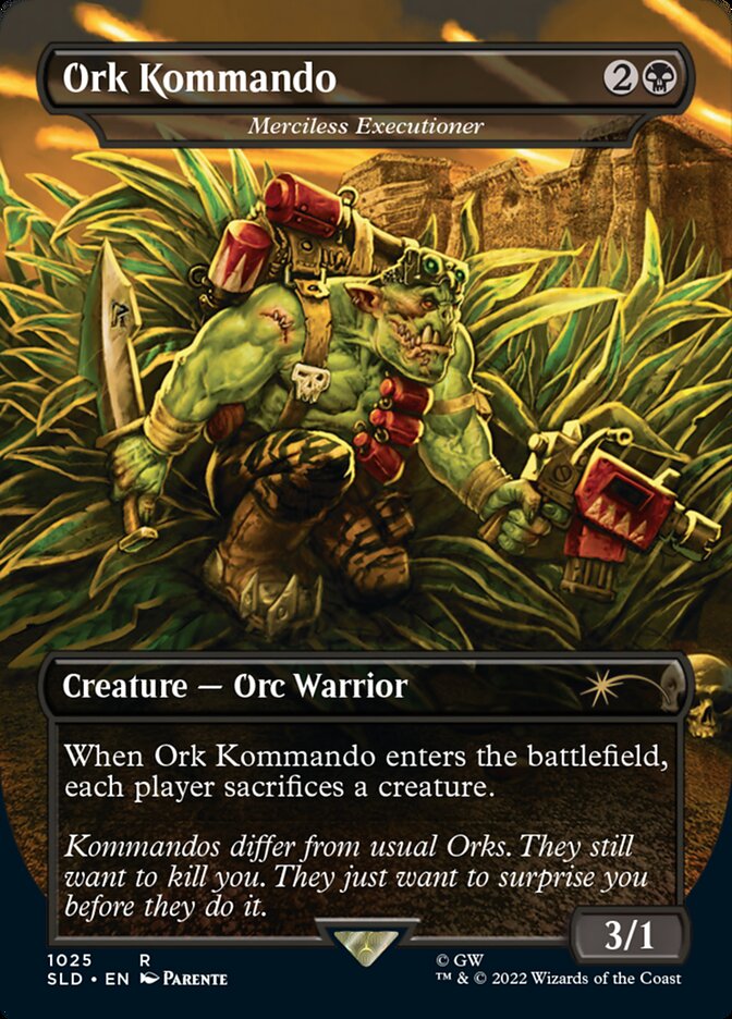 Ork Kommando - Merciless Executioner - Foil - Borderless