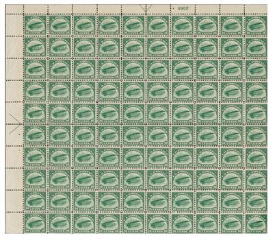 Curtiss Jenny, green