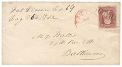 Civil War Prisoner Cover to 