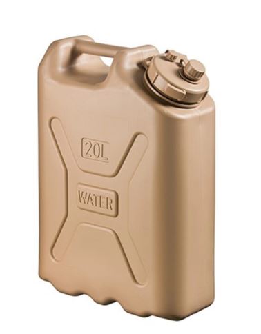 SCEPTER MILITARY WATER CAN 20L SAND