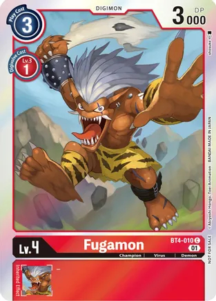 Fugamon - BT4-010 - P (ST-11 Special Entry Pack)