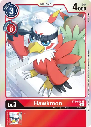 Hawkmon - BT3-009 - P (ST-11 Special Entry Pack) - Foil