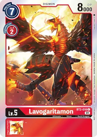 Lavogaritamon - BT2-016 - P (ST-11 Special Entry Pack) - Foil