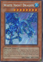 White Night Dragon - ANPR-EN092 - Secret Rare - Unlimited Edition