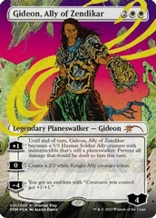 Gideon, Ally of Zendikar - Foil - Borderless (Regional Championship Qualifiers 2022)