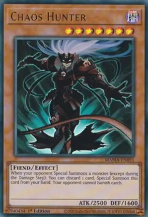 Chaos Hunter - MAMA-EN051 - Ultra Rare - 1st Edition