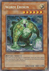 Worm Erokin - HA01-EN021 - Secret Rare - Unlimited Edition