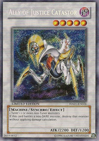 Ally of Justice Catastor - HA01-EN026 - Secret Rare - Unlimited Edition