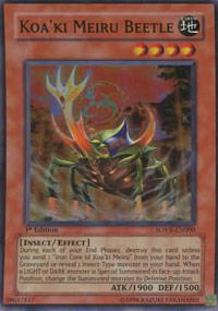 Koaki Meiru Beetle - SOVR-EN000 - Super Rare - Unlimited Edition