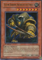 Yellow Baboon, Archer of the Forest - SOVR-EN084 - Ultra Rare - Unlimited Edition