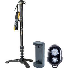 Movo Photo Smartcine Complete Universal Smartphone Video Kit with Phone Rig, Mic, Light & Fisheye Lens