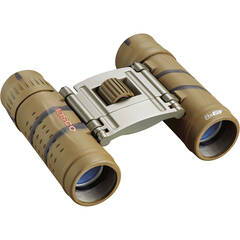Tasco 8x21 Essentials Compact Binoculars (Brown Camo)