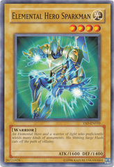 Elemental Hero Sparkman - YSD-EN010 - Common - Unlimited Edition