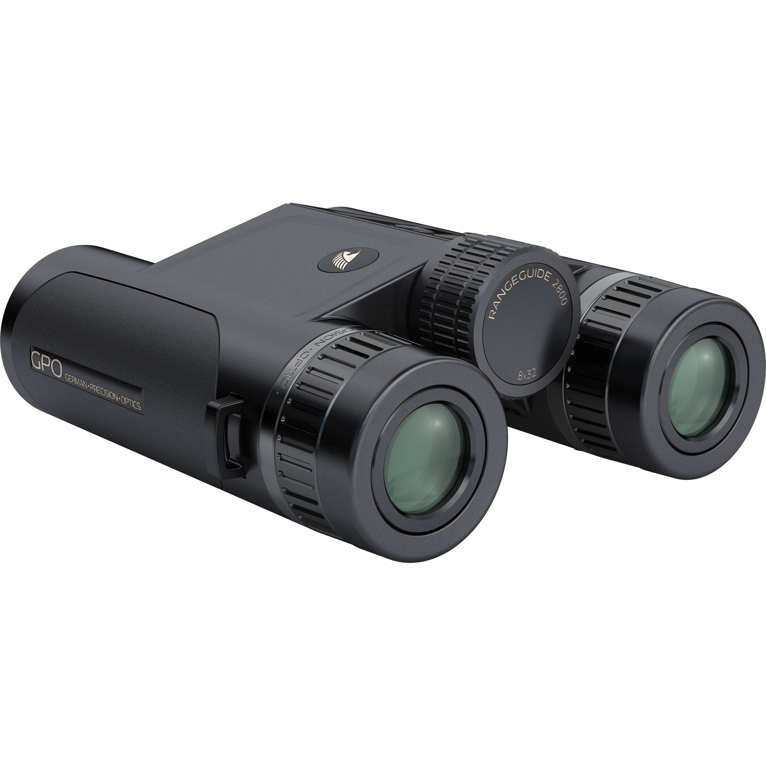 GPO USA 8x32 RangeGuide Laser Rangefinder Binoculars