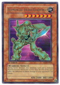 Elemental Hero Bladeedge - YSD-EN019 - Ultra Rare - edition illimitee // Starter Deck 2006