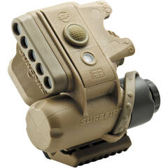Princeton Tec Point MPLS Helmet Light (Blue Light, Black)