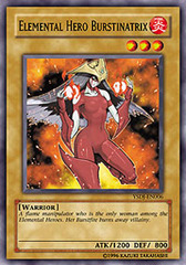 Elemental Hero Burstinatrix - YSDJ-EN006 - Common - Unlimited Edition