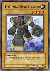 Elemental Hero Clayman - YSDJ-EN007 - Common - Unlimited Edition