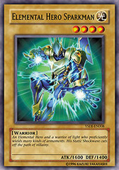 Elemental Hero Sparkman - YSDJ-EN008 - Common - Unlimited Edition