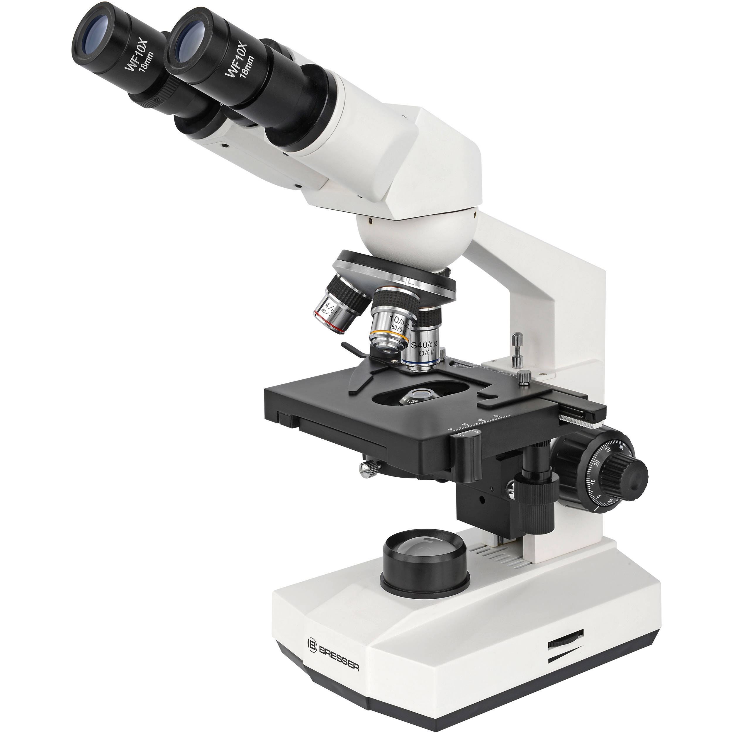National C1028 Inclined Monocular Microscope