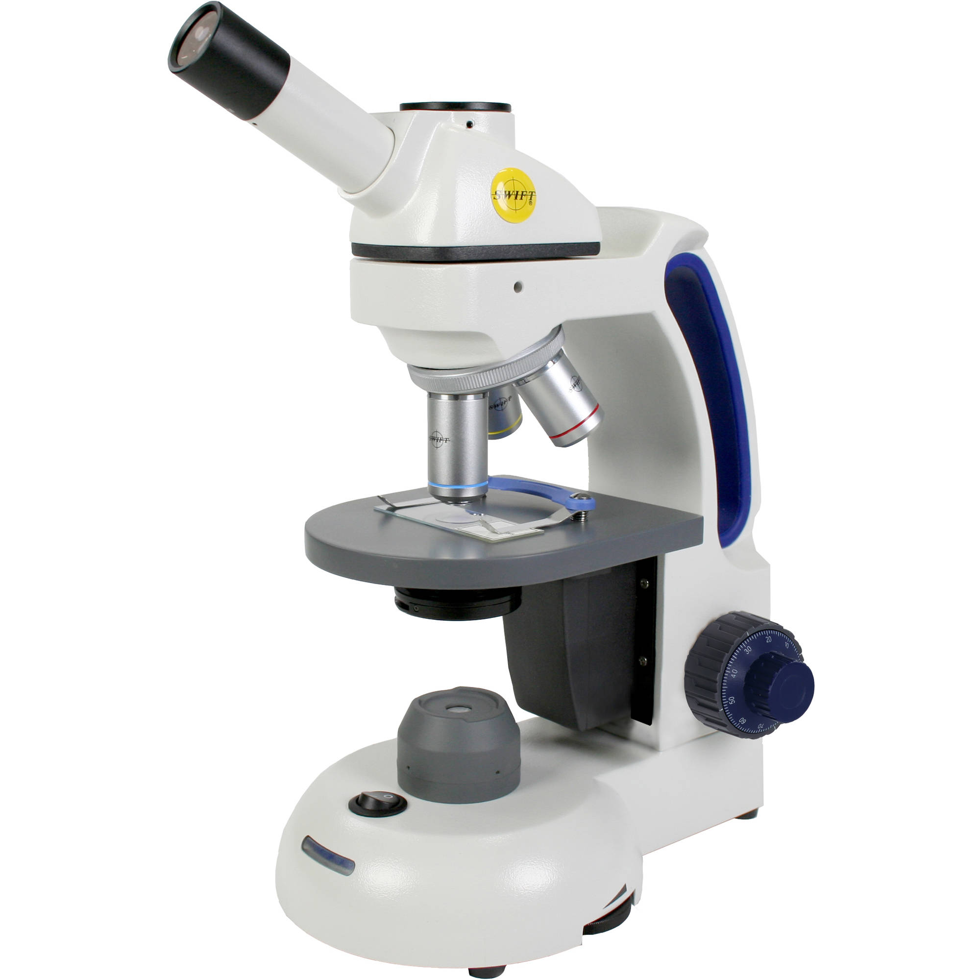 Konus Academy-2 Biological Monocular Microscope (220V, Gray)