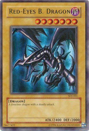 Red-Eyes B. Dragon - SDJ-001 - Ultra Rare - Unlimited Edition Red-Eyes B. Dragon - SDJ-001 - Ultra Rare - Unlimited Edition